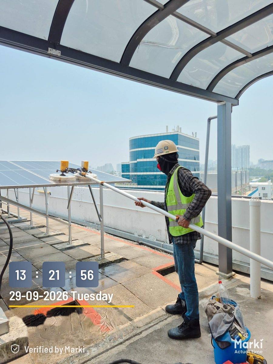 Rooftop walkway inspection